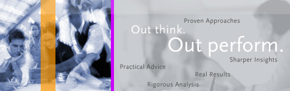 Out think. Out perform.